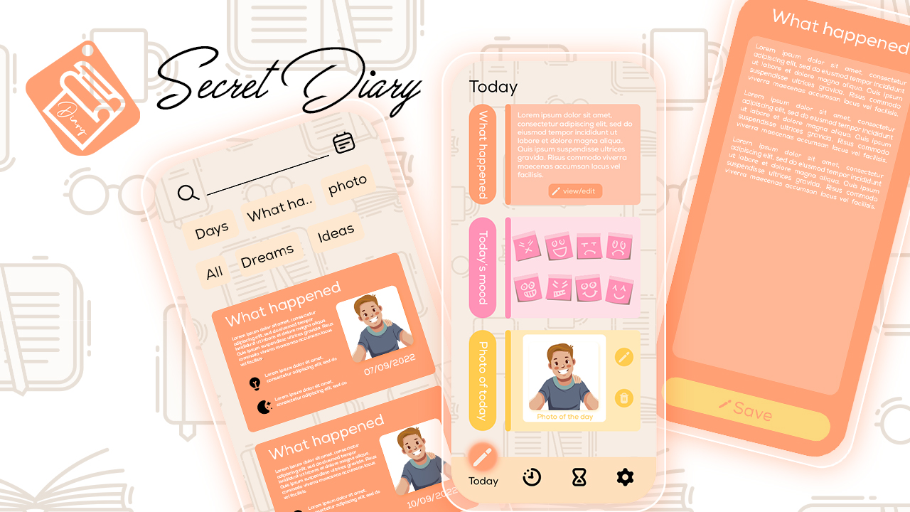 Personal diary app on sale with lock